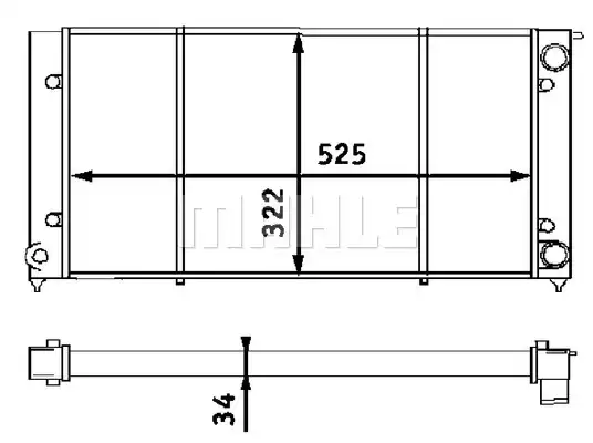 MAHLE CR 340 001S