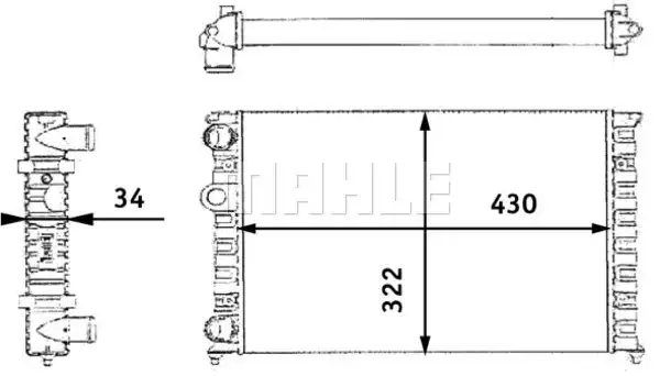 MAHLE CR 364 000S