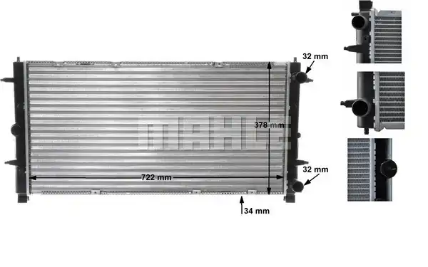 MAHLE CR 398 000S