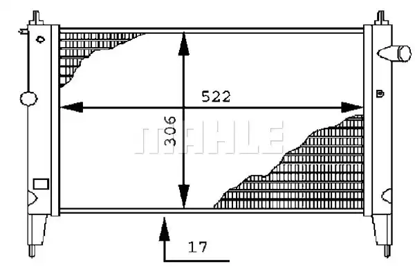MAHLE CR 446 000S