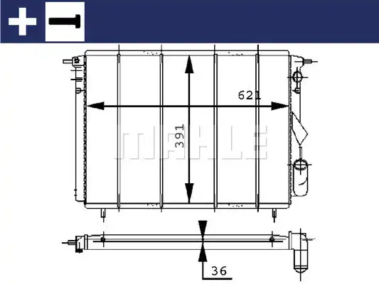 MAHLE CR 452 000S