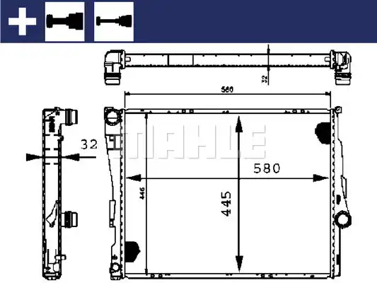 MAHLE CR 455 000S
