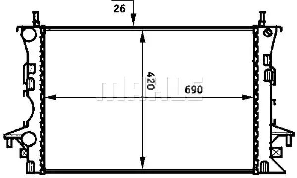 MAHLE CR 459 000S