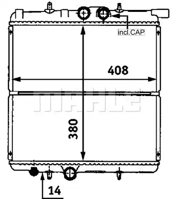 MAHLE CR 527 000S