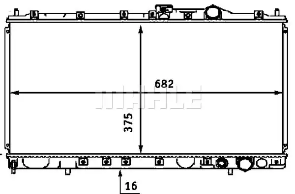 MAHLE CR 537 000S