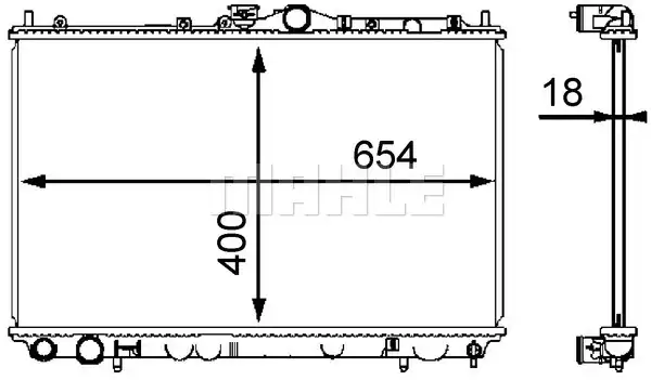 MAHLE CR 549 000S