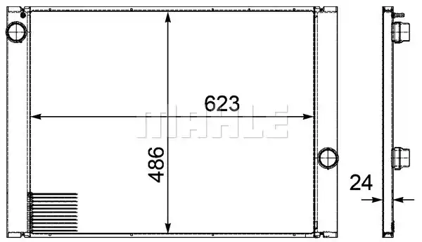 MAHLE CR 581 000P