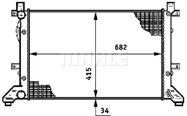 MAHLE CR 606 000S