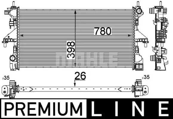 MAHLE CR 808 000P