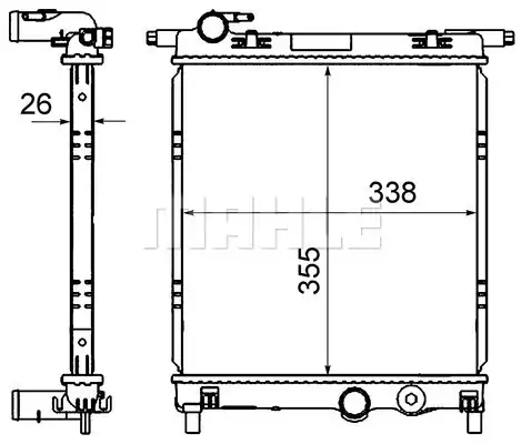 MAHLE CR 831 000S