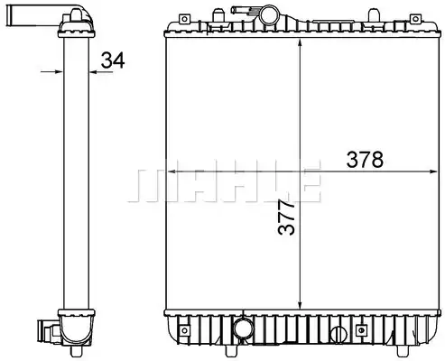 MAHLE CR 837 001S
