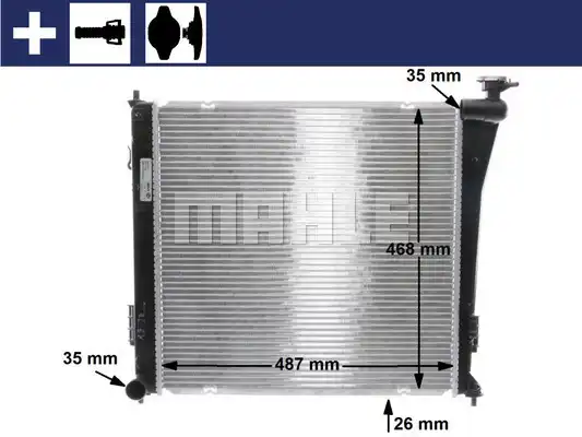 MAHLE CR 848 000S