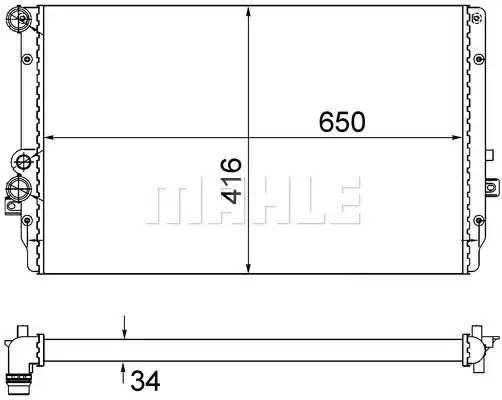 MAHLE CR 854 001S
