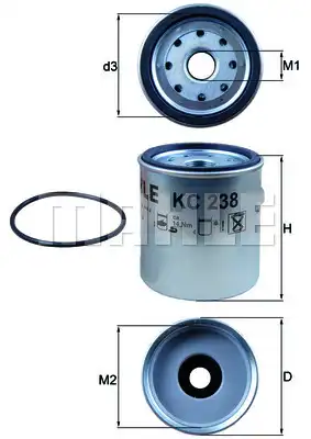 MAHLE KC 238D