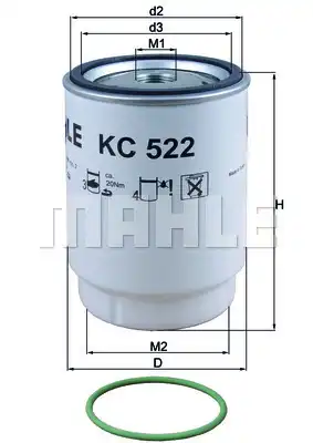 MAHLE KC 522D
