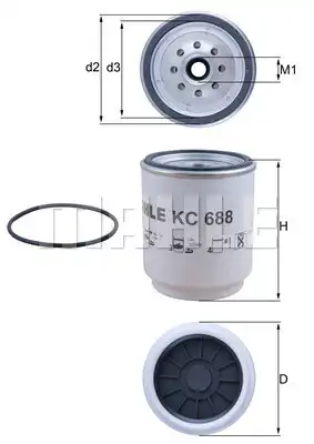 MAHLE KC 688D