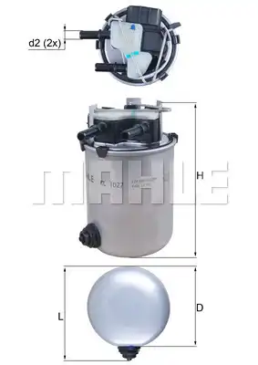 MAHLE KL 1027