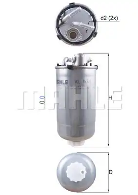 MAHLE KL 157/1D