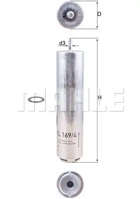 MAHLE KL 169/4D