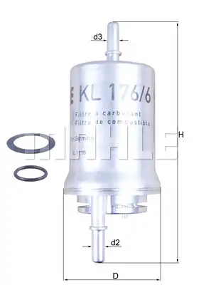 MAHLE KL 176/6D