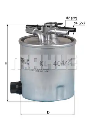 MAHLE KL 404/25