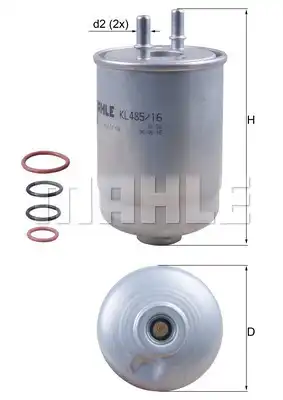 MAHLE KL 485/16D