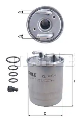 MAHLE KL 490/1D
