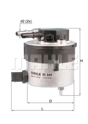 MAHLE KL 569