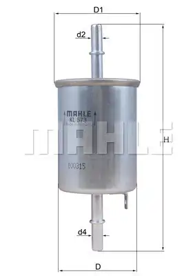 MAHLE KL 573