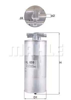 MAHLE KL 659