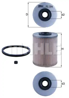 MAHLE KX 206D