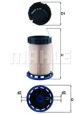 MAHLE KX 492
