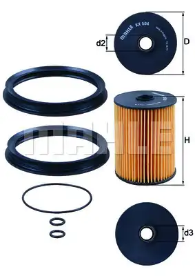 MAHLE KX 504D