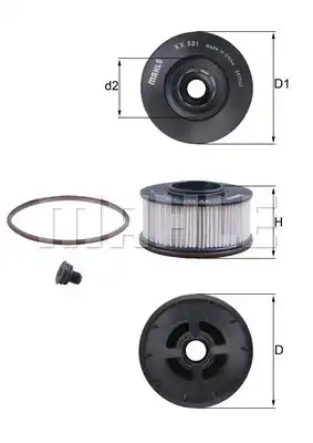 MAHLE KX 591D
