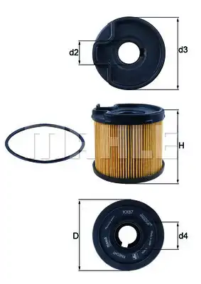 MAHLE KX 87D