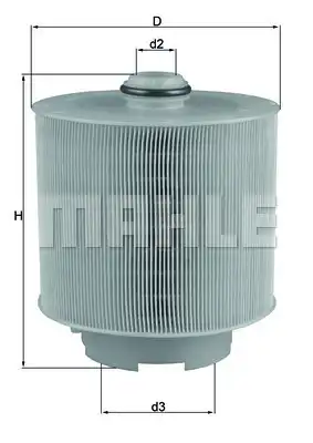 MAHLE LX 1006/2D