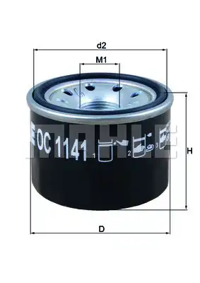 MAHLE OC 1141