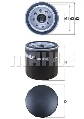MAHLE OC 1252