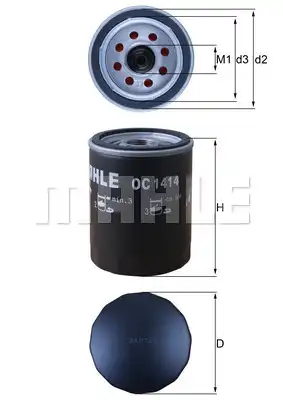 MAHLE OC 1414