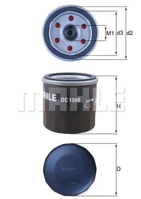 MAHLE OC 1566