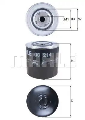 MAHLE OC 214