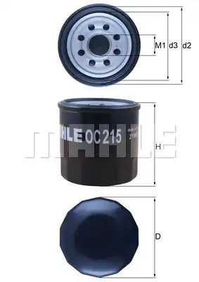 MAHLE OC 215