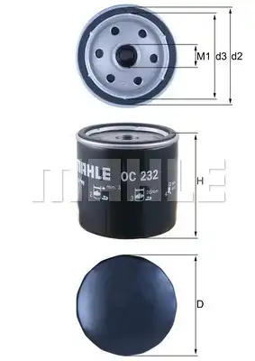 MAHLE OC 232