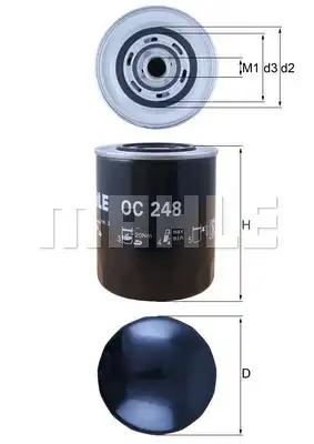 MAHLE OC 248