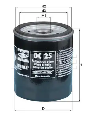 MAHLE OC 25