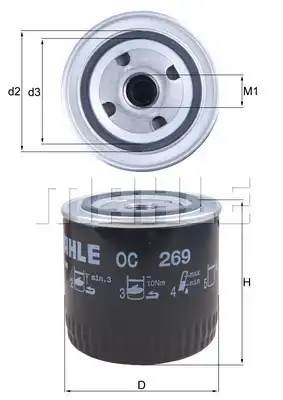 MAHLE OC 269