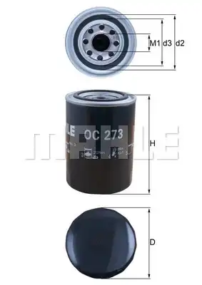 MAHLE OC 273