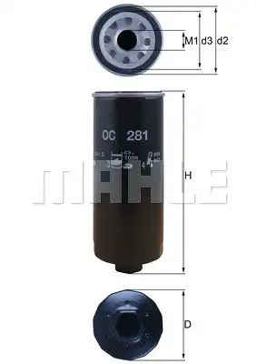MAHLE OC 281