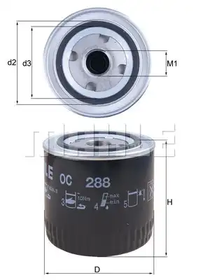 MAHLE OC 288