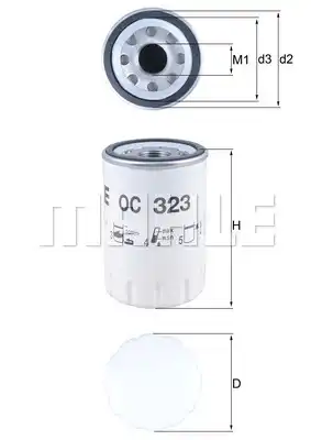 MAHLE OC 323